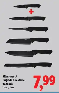 Lidl SilvercrestⓇ Cuțit de bucătărie, cu teacă Ofertă
