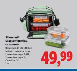 Lidl SilvercrestⓇ Geantă frigorifică, cu caserole Ofertă