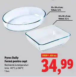 Lidl Pyrex Daily Formă pentru copt Ofertă