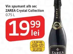 Supeco Vin spumant alb sec ZAREA Crystal Collection Ofertă