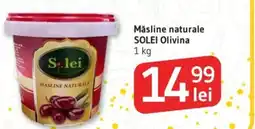 Supeco Măsline naturale SOLEI Olivina Ofertă