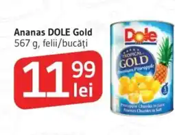 Supeco Ananas DOLE Gold Ofertă