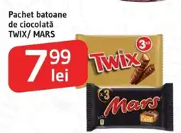 Supeco Pachet batoane de ciocolată TWIX/MARS Ofertă