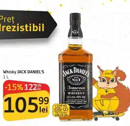 Supeco Whisky JACK DANIEL'S Ofertă