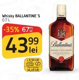 Supeco Whisky BALLANTINE'S Ofertă
