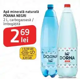 Supeco Apă minerală naturală POIANA NEGRI Ofertă