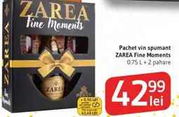 Supeco Pachet vin spumant ZAREA Fine Moments Ofertă