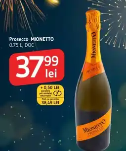 Supeco Prosecco MIONETTO Ofertă