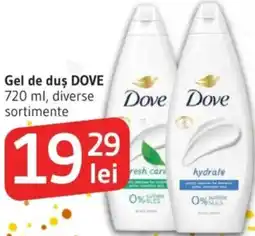 Supeco Gel de duş DOVE Ofertă