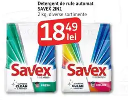 Supeco Detergent de rufe automat SAVEX 2IN1 Ofertă