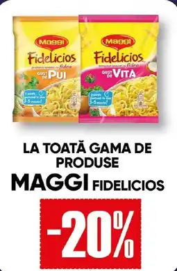 PROFI La toată gama de produse maggi fidelicios Ofertă