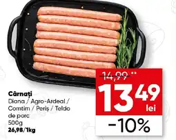 PROFI Cârnaţi Diana Agro-Ardeal / Comtim / Peris / Teldo de porc Ofertă