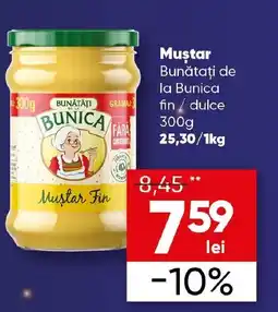PROFI Mustar Bunătați de la Bunica fin / dulce Ofertă