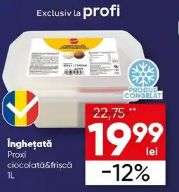PROFI Îngheţată Proxi ciocolată&frisșcă Ofertă