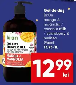 PROFI Gel de duş Bi:On mango & magnolia / coconut milk / strawberry & melissa Ofertă