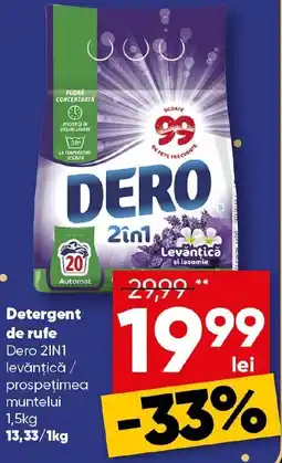 PROFI Detergent de rufe Dero 2IN1 Ofertă