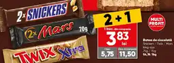 PROFI Baton de ciocolată Snickers / Twix / Mars king size Ofertă