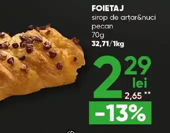 PROFI Foietaj sirop de artar&nuci pecan Ofertă