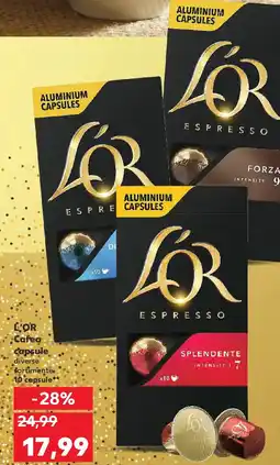 Kaufland L'OR Cafea capsule Ofertă