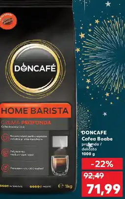 Kaufland DONCAFE Cafea Boabe profonda / delicato Ofertă