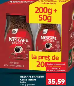 Kaufland NESCAFE BRASERO Cafea instant Ofertă
