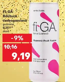 Kaufland FI-GA Băutură carbogazoasă Ofertă
