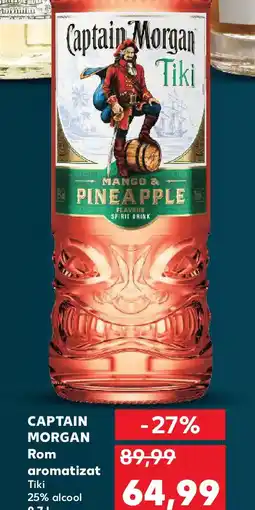 Kaufland CAPTAIN MORGAN Rom aromatizat Ofertă