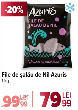 Carrefour File de şalău de Nil Azuris Ofertă
