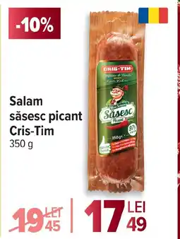 Carrefour Salam săsesc picant Cris-Tim Ofertă