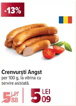 Carrefour Crenvursti Angst Ofertă
