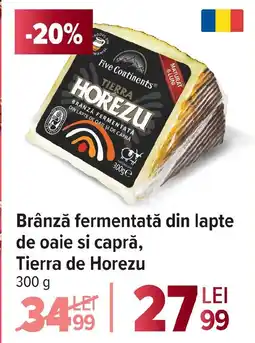 Carrefour Brânză fermentată din lapte de oaie si capră, Tierra de Horezu Ofertă