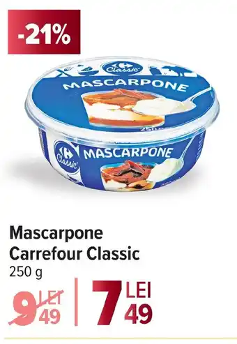 Mascarpone Carrefour Classic