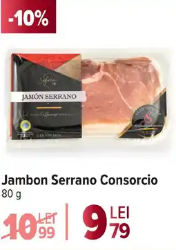 Carrefour Jambon Serrano Consorcio Ofertă