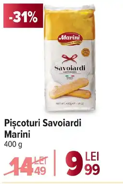 Carrefour Piscoturi Savoiardi Marini Ofertă