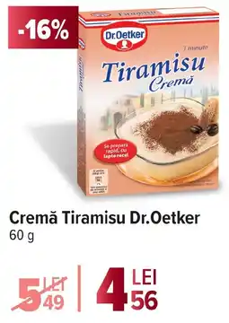 Carrefour Cremă Tiramisu Dr.Oetker Ofertă
