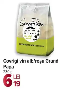 Carrefour Covrigi vin alb/roşu Grand Papa Ofertă