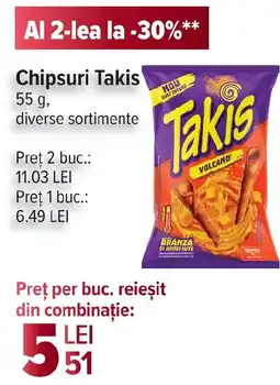 Carrefour Chipsuri Takis Ofertă