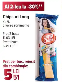 Carrefour Chipsuri Long Ofertă
