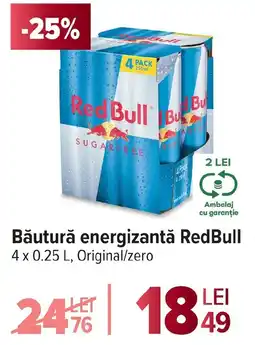 Carrefour Băutură energizantă RedBull Ofertă