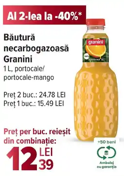 Carrefour Băutură necarbogazoasă Granini Ofertă