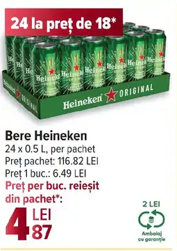 Carrefour Bere Heineken Ofertă