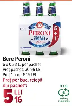 Carrefour Bere Peroni Ofertă