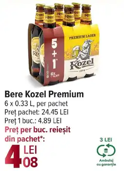 Carrefour Bere Kozel Premium Ofertă