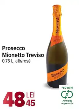 Carrefour Prosecco Mionetto Treviso alb/rosé Ofertă