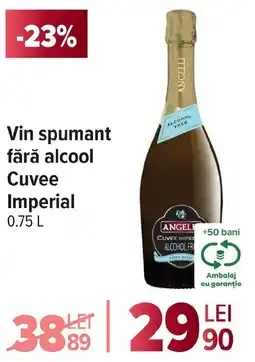 Carrefour Vin spumant fără alcool Cuvee Imperial Ofertă