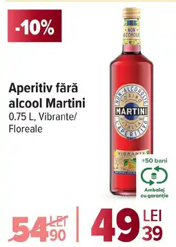 Carrefour Aperitiv fără alcool Martini Ofertă