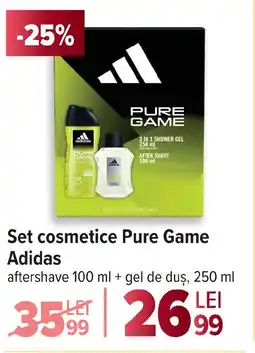 Carrefour Set cosmetice Pure Game Adidas Ofertă