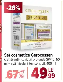 Carrefour Set cosmetice Gerocossen Ofertă