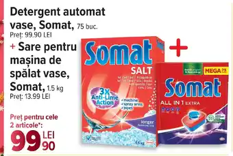 Detergent automat vase, Somat