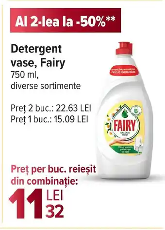 Carrefour Detergent vase, Fairy Ofertă